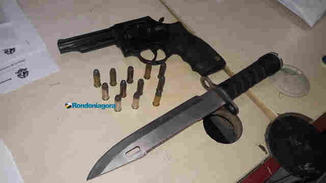 Após denúncia, jovem é preso com revólver e munições em Porto Velho