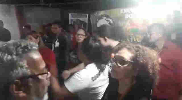 Vídeo: Após muita confusão, PT decide rifar candidatura de Fátima Cleide ao Senado