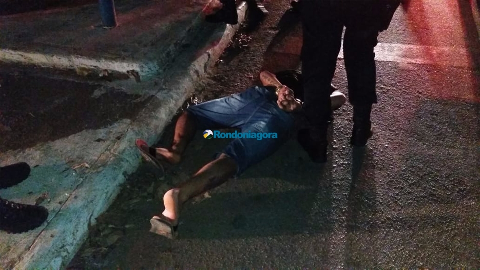 Bando é perseguido e preso pela PM após executar homem no Centro da  Capital