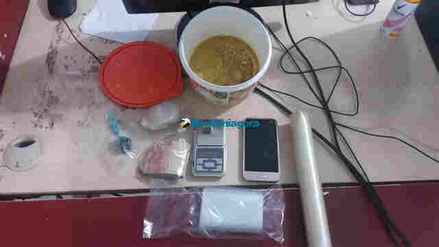Após intensa perseguição, traficante é preso com mais de meio quilo de cocaína