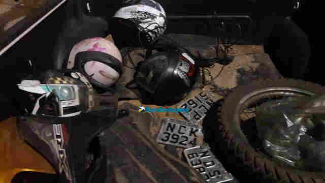 Vídeo: Polícia descobre esconderijo e recupera quatro motos roubadas; uma pessoa é presa