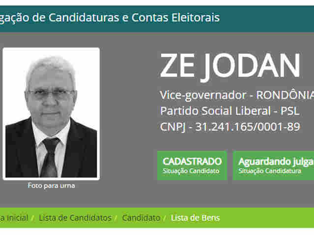 Seis candidatos a vice somam patrimônio quase 4 vezes maior que titulares; candidato do PSL tem mais de 80% de tudo