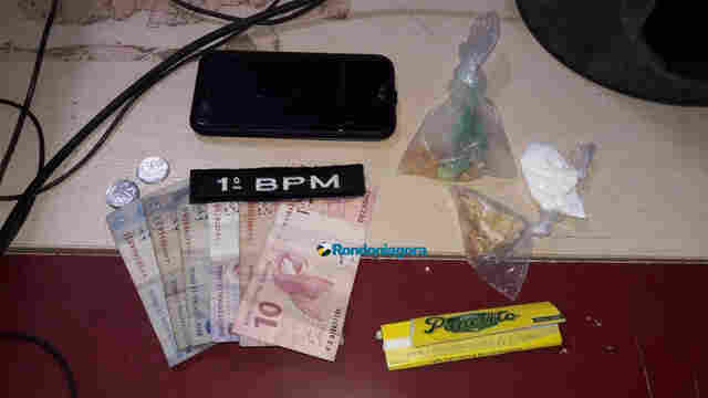 Polícia apreende adolescente após flagrá-lo vendendo drogas em Porto Velho