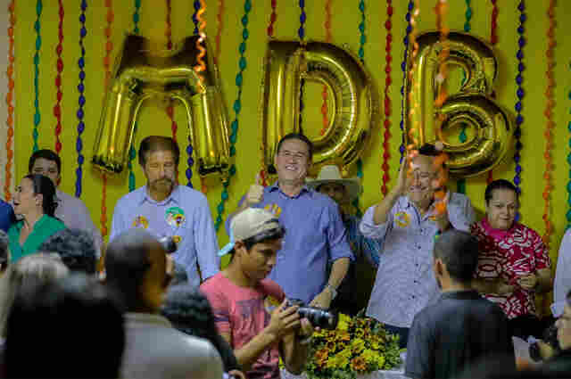 Maurão de Carvalho inaugura comitê em Cacoal e lembra que iniciou sua vida em Rondônia na cidade