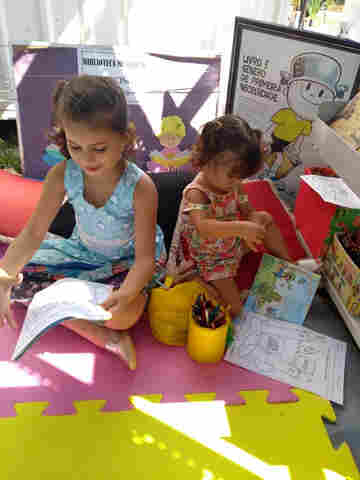 Na Portoagro, Biblioteca Municipal incentiva leitura para crianças
