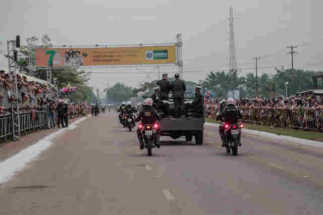 Militares, escolas estaduais e entidades civis se apresentam no Desfile de 7 de Setembro