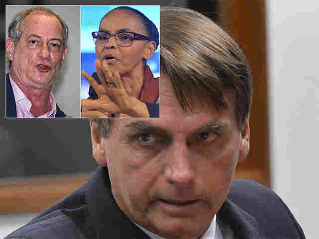 Bolsonaro lidera com 22% contra 12% de Marina e Ciro, diz Ibope