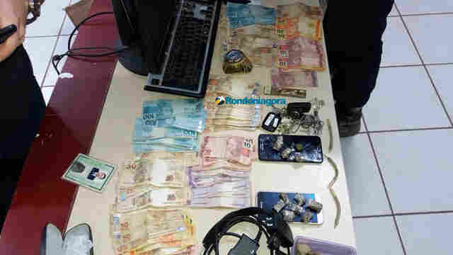 Força Tática prende trio com drogas e negociando arma na Madeira-Mamoré