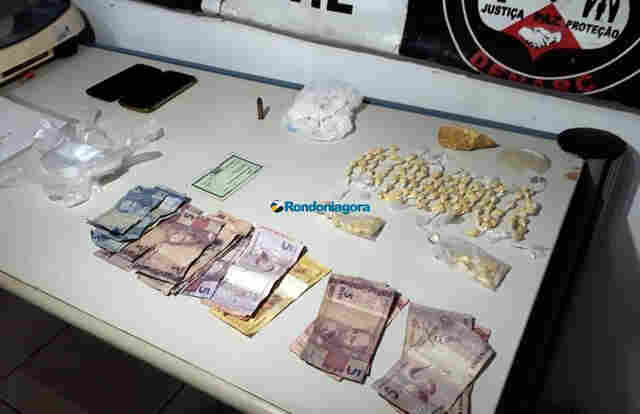 Denarc flagra traficante preparando mais de 100 porções de cocaína para venda na Capital
