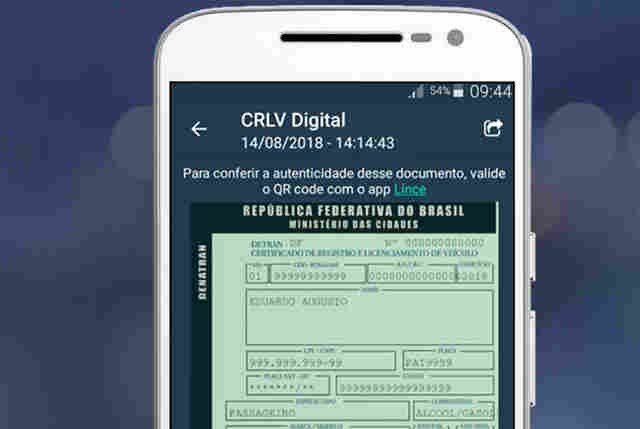Rondônia pede ao Denatran para emitir o CRLV Digital