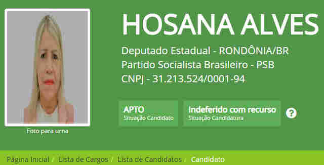 TSE reverte decisão do TRE e garante registro a candidata que não teve direito a apresentar documento