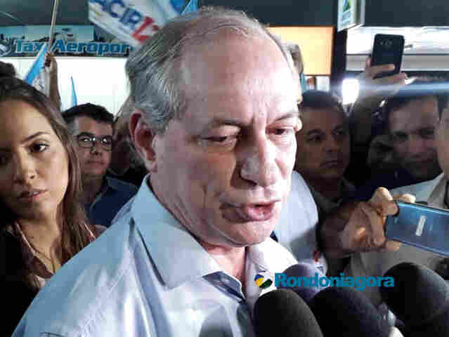 Em Porto Velho, Ciro Gomes fala sobre segurança nas fronteiras e agronegócio sustentável; vídeo
