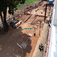 Após oito meses, obra de reconstrução do Centro de Correição da PM ainda não está concluída