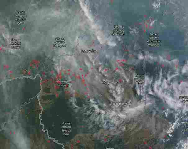 TCE determina que gestores do Estado e municípios adotem medidas para combater queimadas em Rondônia