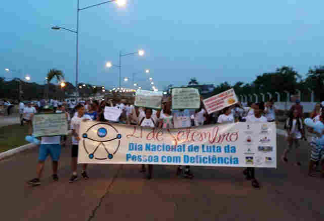 Dia Nacional da Pessoa com Deficiência terá caminhada no Espaço Alternativo, em Porto Velho