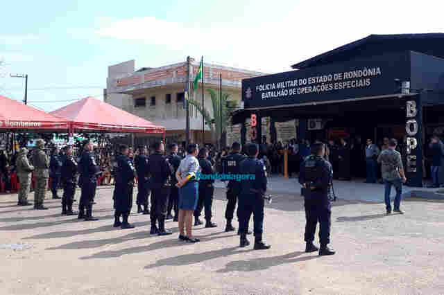 Bope começa funcionar em Porto Velho e vai atuar em operações de inteligência e especiais