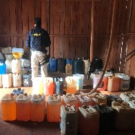 Mais de 8,8 mil litros de combustíveis adulterados são apreendidos pela PRF em Ariquemes
