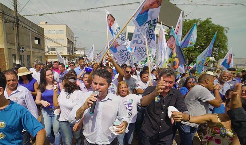 Marcos Rogério intensifica campanha em todo o Estado