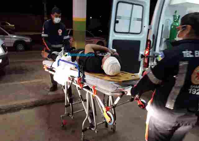 Homem é agredido a pauladas ao tentar resgatar moto em boca de fumo