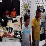 Ex-sargento da PM é preso com outras cinco pessoas por tráfico de drogas