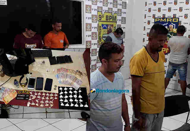 Ex-sargento da PM é preso com outras cinco pessoas por tráfico de drogas