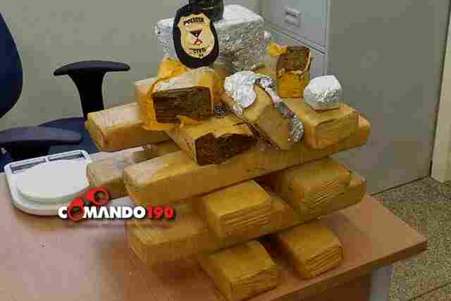 Dois são presos com quase 16 quilos de maconha em casa de Ji-Paraná