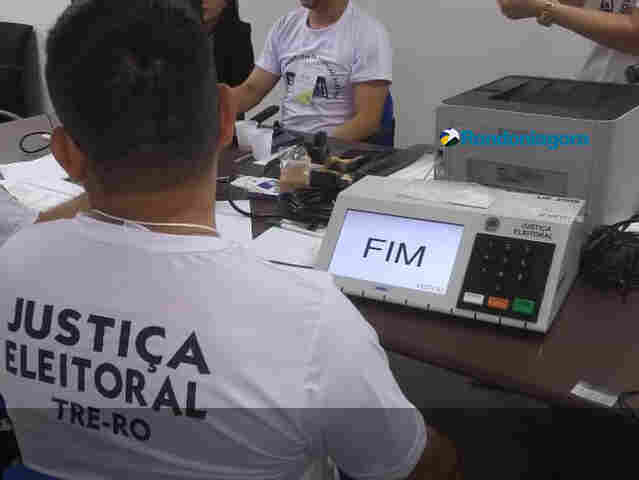 Em Rondônia, 25 urnas já foram substituídas