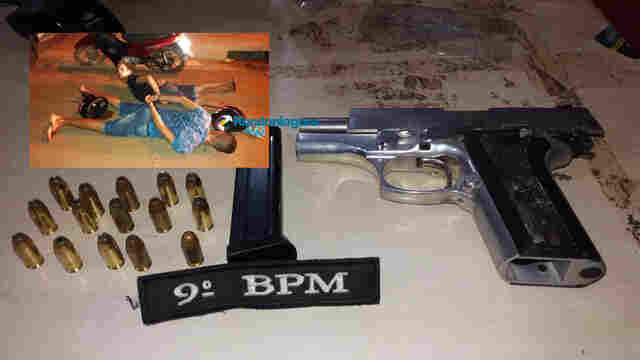 Polícia prende dupla com pistola após intensa fuga na Capital