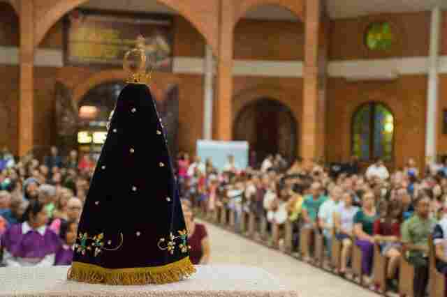 Dia de Nossa Senhora da Aparecida terá missas, procissão e queima de fogos em Porto Velho