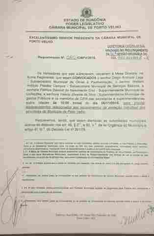 Secretários são convocados para prestar esclarecimentos sobre falta de EPIs