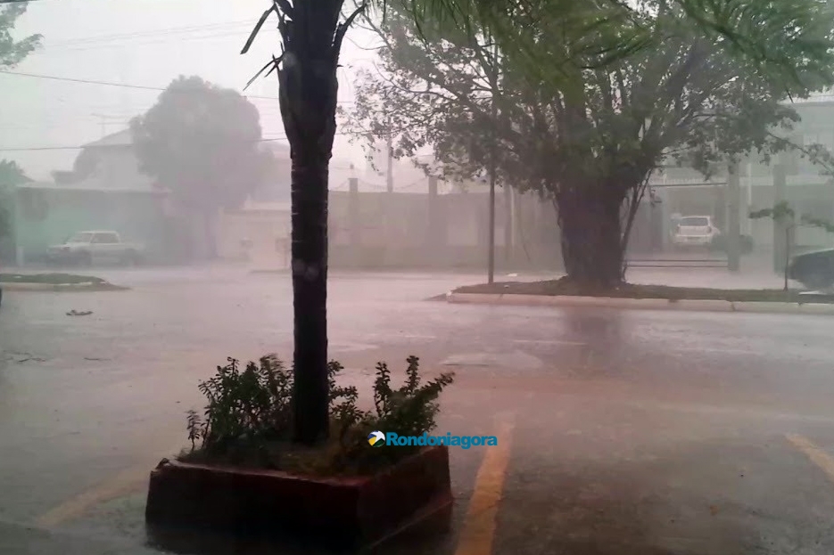 Sipam prevê chuva forte em todo o estado de Rondônia nessa quinta-feira