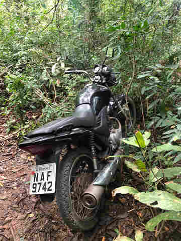 Polícia Militar dá início ao projeto Patrulha Ênfase e recupera moto roubada, na Zona Norte