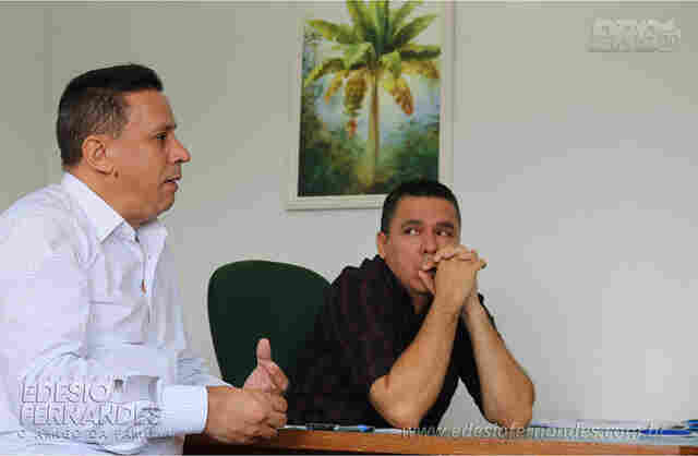 Líderes e moradores do setor agrícola buscam a recuperação de estradas através do vereador Edesio Fernandes.