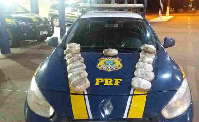 Traficantes são presos com 16 quilos de cocaína em Vilhena