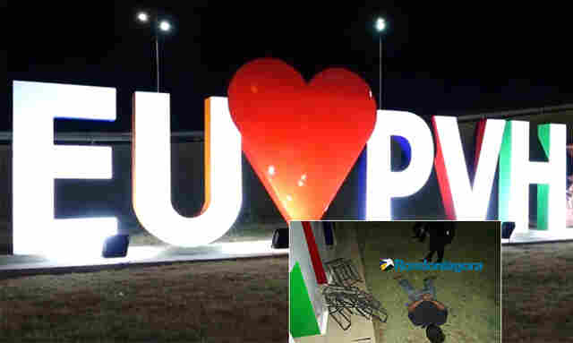 Usuário de drogas é preso furtando letreiro “EU AMO PVH"