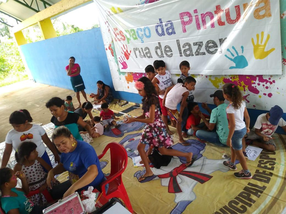 Semes leva projeto Rua de Lazer a comunidade de Fortaleza do Abunã