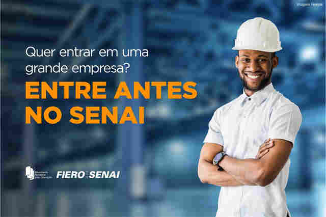 Senai oferece 220 vagas para cursos gratuitos na Capital, Ariquemes, Ji-Paraná, Jaru, Rolim e Vilhena