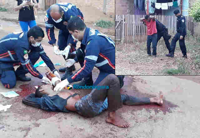 Vídeo exclusivo: criminosos são presos após intensa fuga e tiroteio neste sábado em Porto Velho