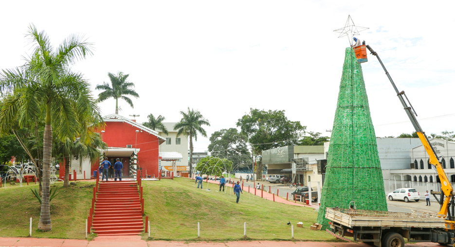 Casa do Papai Noel aberta ao público nesta sexta-feira em Ji-Paraná