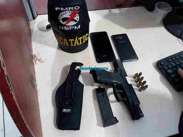 Empresário é preso com pistola de uso restrito