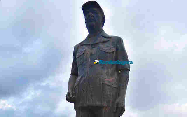 Atual estátua de Jorge Teixeira vai ser transferida a memorial e uma nova será instalada no Espaço Alternativo