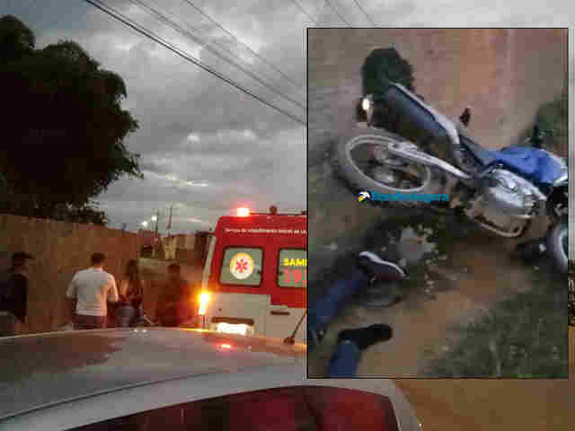 Jovem morre após colidir moto em muro na Capital