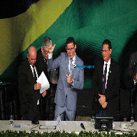 Marcos Rocha assume Governo, garante fim do &ldquo;toma l&aacute; d&aacute; c&aacute;&rdquo;, pede uni&atilde;o e poder de a&ccedil;&atilde;o para a Pol&iacute;cia