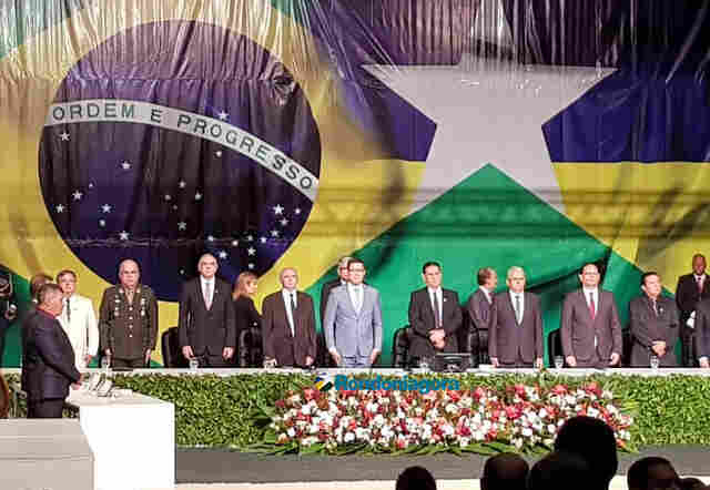 Acompanhe ao vivo a posse do novo governador de Rondônia