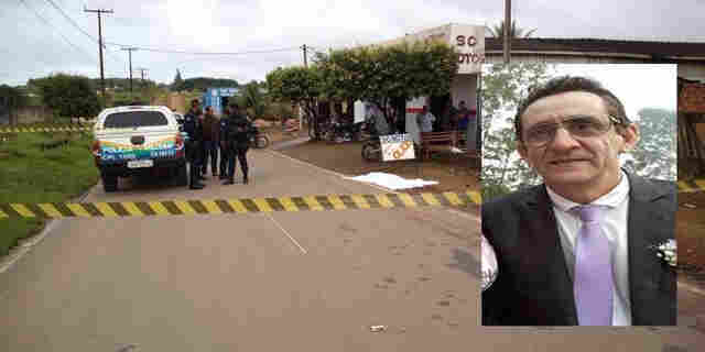 Presidente de associação de produtores é assassinado a tiros