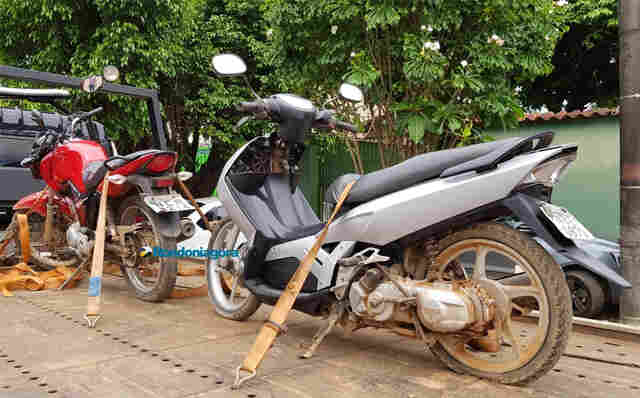 Após denúncia, Polícia recupera motos roubadas no Orgulho do Madeira e conduz trio para delegacia