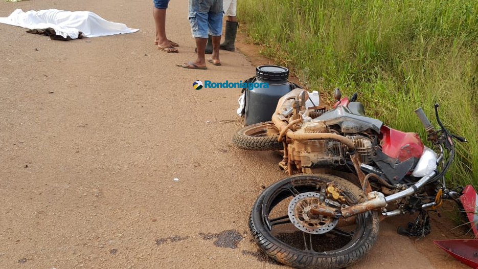 Idoso morre em colisão frontal de motocicletas na Zona Leste de Porto Velho