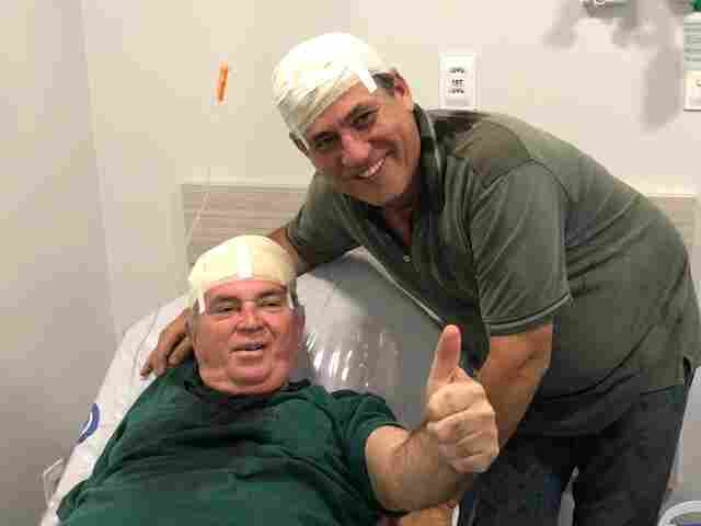 Deputados Maurão e Lebrão sofrem acidente com trator na Capital