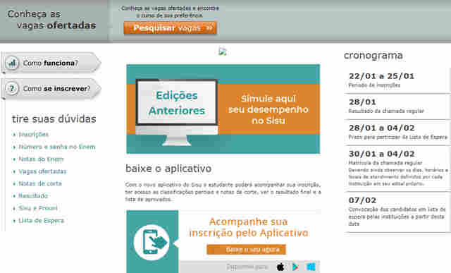 Com mais de 235 mil vagas, inscrições para o Sisu 2019 começam nesta terça-feira
