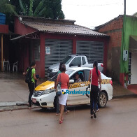 Sem ônibus, saída do portovelhense é o táxi compartilhado e lotação
